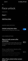 Биометричесике настройки  Xiaomi Mi 11 - фото 4