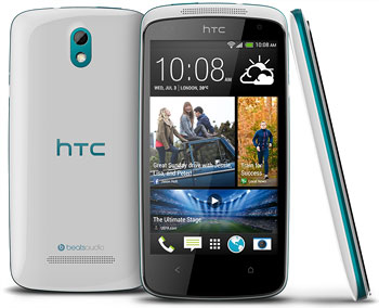 HTC Desire 500 белого цвета