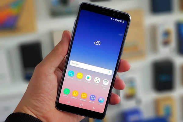 Эргономика смартфона Samsung Galaxy A6 (2018)