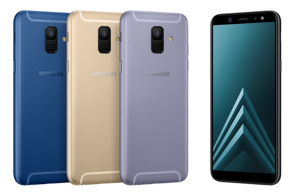 Цветовой ряд Samsung Galaxy A6 (2018)