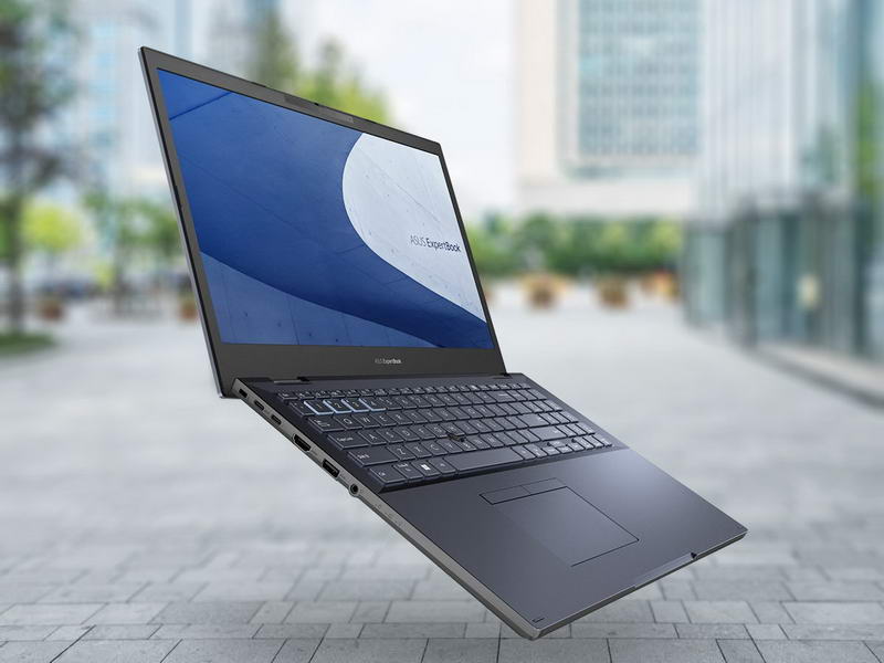 Внешний вид ноутбука ASUS ExpertBook L2 L2502C в раскрытом состоянии