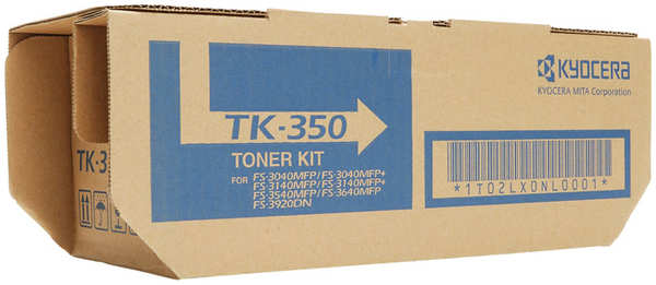 Картридж Kyocera TK-350 B для FS-3920DN/3040/3140MFP/3040MFP+/3140MFP+/3540MFP/3640MFP (15000стр) 1101428