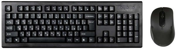 Клавиатура+мышь A4Tech 7100N Black USB 1101485