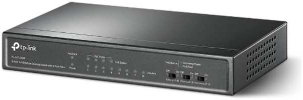 Коммутатор TP-LINK TL-SF1008P неуправляемый 8 портов 10/100Мбит/с, PoE