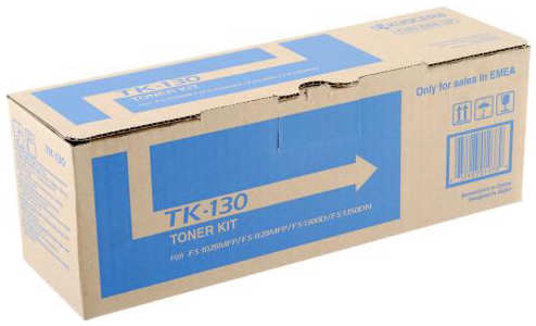 Картридж Kyocera TK-130 для FS-1350DN/1300D/1028MFP/1128MFP (7200стр)