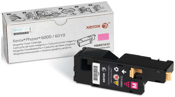 Картридж Xerox 106R01632 Magenta для Phaser 6000/6010 (1000стр) 1112034