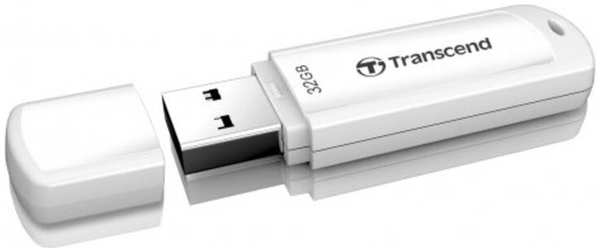 USB Flash накопитель 32GB Transcend JetFlash 370 (TS32GJF370) USB 2.0 Белый 1117233