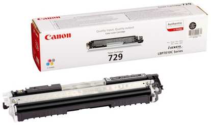 Картридж Canon 729 Black для i-sensys LBP7010C/LBP7018C (1200стр) 1117655