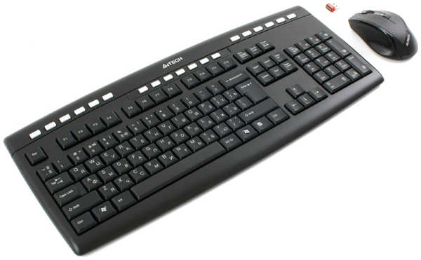 Клавиатура+мышь A4Tech 9200F Black USB 1123389