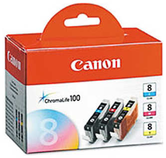 Набор картриджей Canon CLI-8CMY для Pixma iP6600D/iP4200/5200/5200R