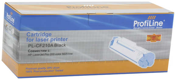 Картридж ProfiLine PL- CF210A для HP LaserJet Pro 200 color M251nw (1600стр)