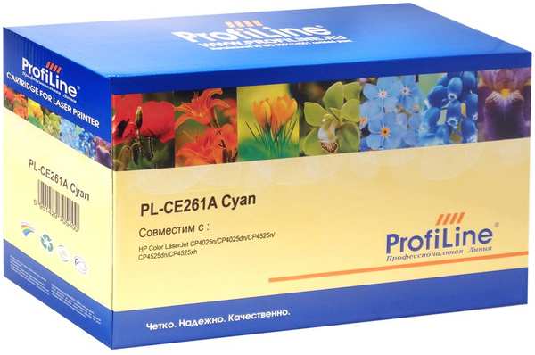 Картридж ProfiLine PL- CE261A Cyan для HP CLJ CP4025/CP4525/Enterprise CM4540 (11000стр) 1139998