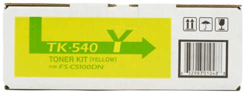 Картридж Kyocera TK-540Y Yellow для FS-C5100DN (4000стр) 1150873