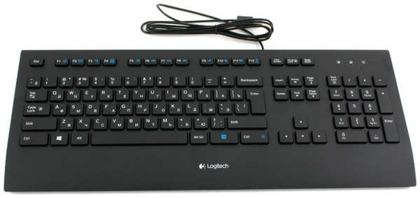 Клавиатура Logitech K280e Corded Keyboard Black 1151418