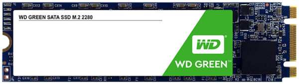 Внутренний SSD-накопитель 480Gb Western Digital (WDS480G2G0B) M.2 2280 SATA3