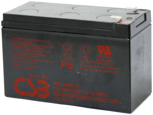 Батарея CSB HR12-34W, 12V 9Ah 1161965
