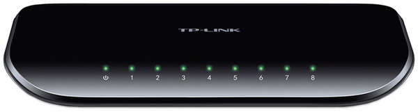 Коммутатор TP-LINK TL-SG1008D неуправляемый 8 портов 10/100/1000Мбит/с 1162486