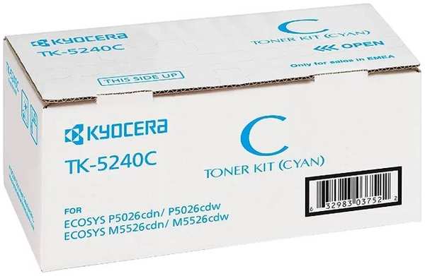 Картридж Kyocera TK-5240C Cyan для Kyocera P5026cdn/cdw, M5526cdn/cdw (3000р.) 11630832