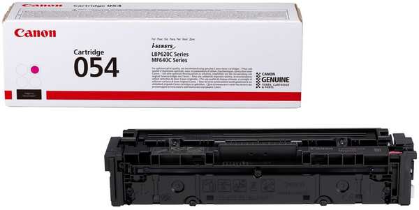 Картридж Canon 054 M для Canon MF645Cx/MF643Cdw/MF641Cw/LBP623Cdw/621Cw (1200стр.)