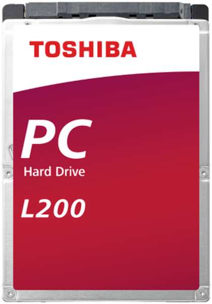 Внутренний жесткий диск 2,5″1Tb 2.5″Toshiba L200 slim (HDWL110UZSVA) 128Mb 5400rpm SATA3