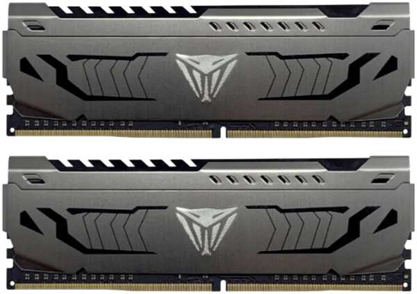 Модуль памяти DIMM 32Gb 2х16Gb DDR4 PC25600 3200MHz PATRIOT Viper Steel XMP 2.0 (PVS432G320C6K) 11636632