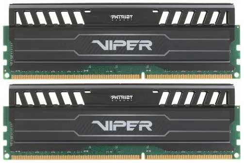 Модуль памяти DIMM 16Gb 2x8Gb KIT DDR3 PC15000 1866MHz Patriot Viper 3 Mamba (PV316G186C0K)