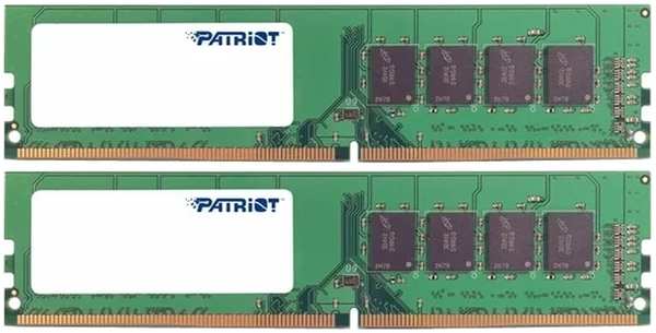 Модуль памяти DIMM 16Gb 2х8Gb DDR4 PC21300 2666MHz Patriot Memory Signature (PSD416G2666K)