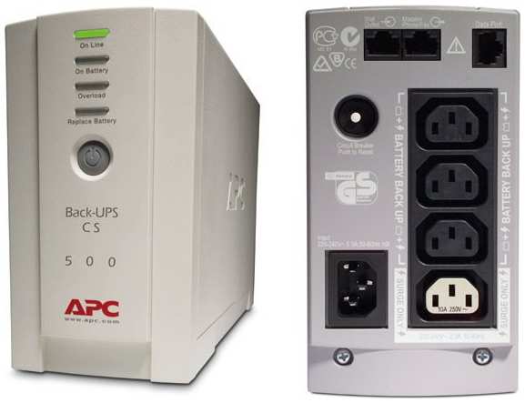 ИБП APC by Schneider Electric Back-UPS 500 (BK500EI) 116395