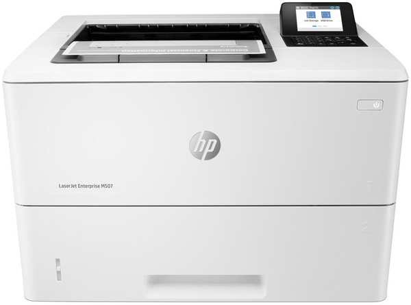 Принтер HP LaserJet Enterprise M507dn 1PV87A ч/б A4 43ppm с дуплексом и LAN 11651266