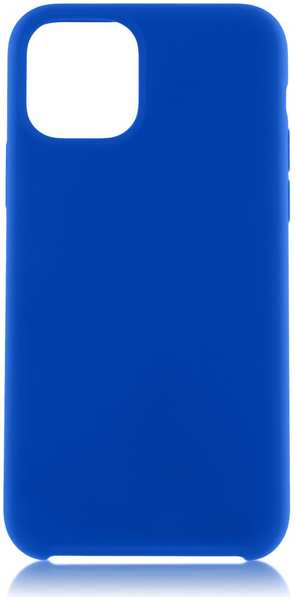 Чехол для Apple iPhone 11 Pro Brosco Softrubber синий 11652005