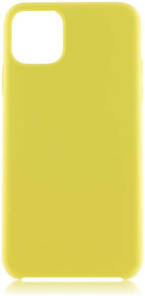 Чехол для Apple iPhone 11 Pro Brosco Softrubber желтый 11652009