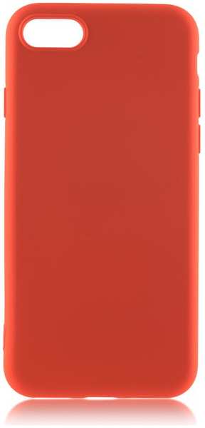 Чехол для Apple iPhone 7\8\SE (2020) Brosco Softrubber\Soft-touch красный 11652949