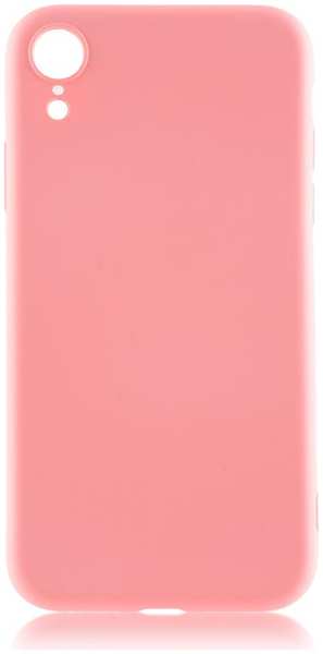 Чехол для Apple iPhone Xr Brosco Softrubber\Soft-touch розовый 11652962
