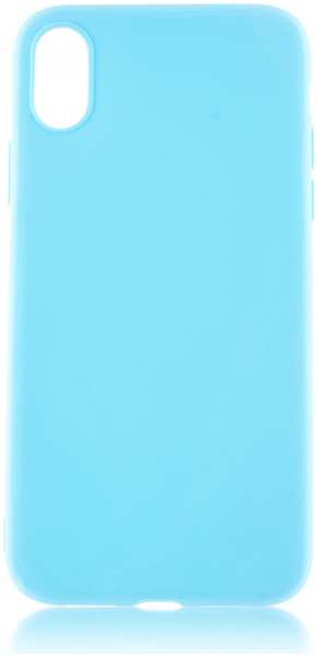 Чехол для Apple iPhone Xr Brosco Colourful голубой 11652988
