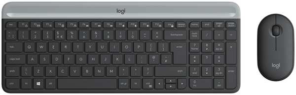 Клавиатура+мышь Logitech Wireless Combo MK470 Black 11659002