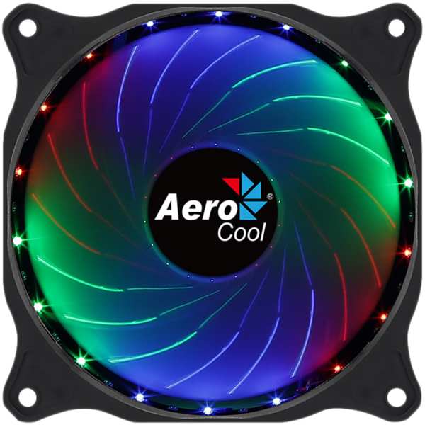 Вентилятор 120x120 AeroCool Cosmo 12 RGB Ret 11659043