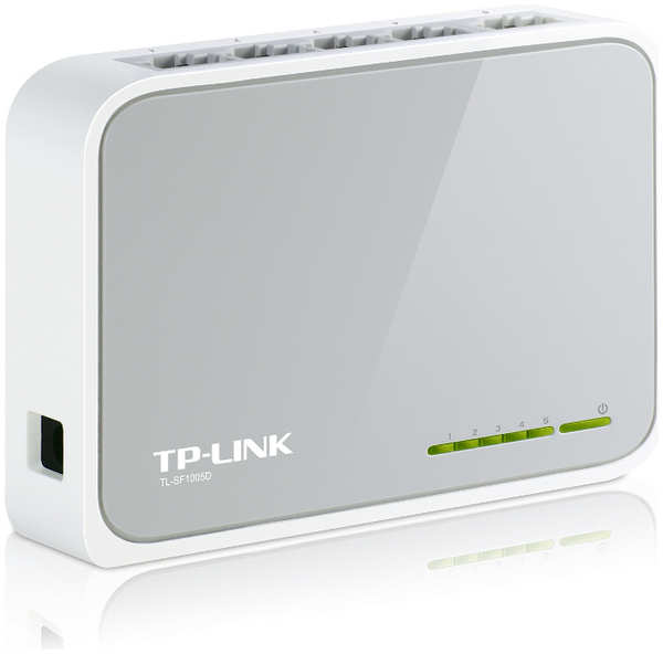 Коммутатор TP-LINK TL-SF1005D неуправляемый 5 портов 10/100Мбит/с