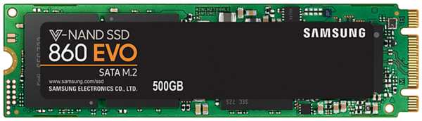 Внутренний SSD-накопитель 500Gb Samsung 860 Evo (MZ-N6E500BW) M.2 SATA3 11665792