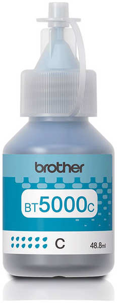 Чернила Brother BT5000C Cyan для DCP-T700W, DCP-T500W, DCP-T300 (5000копий) 11679955