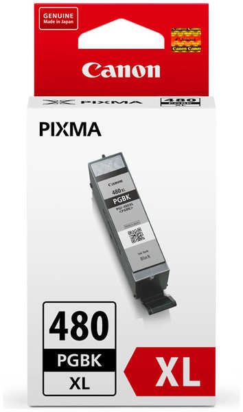 Картридж Canon PGI-480PGBK XL для TS6140, TR7540, TR8540, TS8140, TS9140 Чёрный 11683768