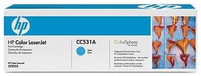 Картридж HP CC531A Cyan для CLJ CP2025/CM2320 (2800стр) 1168401