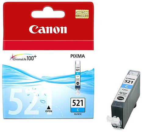 Картридж Canon CLI-521C для Pixma iP3600/4600/MP540/620/630/980