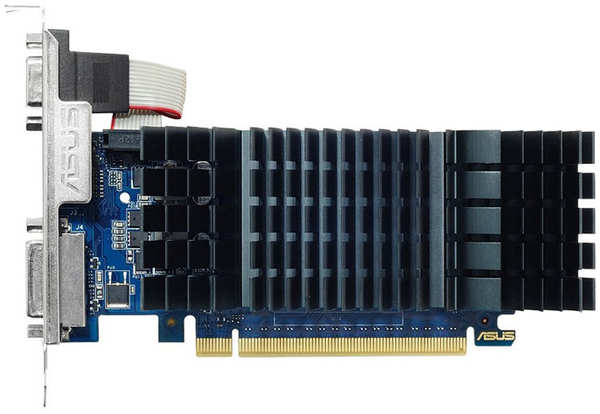 Видеокарта ASUS GeForce GT 730 2048Mb, GT730-SL-2GD5-BRK DVI, VGA, HDMI Ret