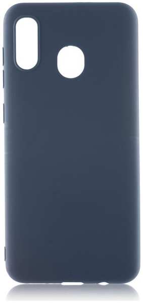 Чехол для Samsung Galaxy A30 (2019) SM-A305 Brosco Colourful, накладка, синий 11698882