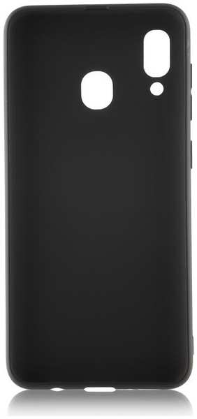 Чехол для Samsung Galaxy A30 (2019) SM-A305 Brosco Colourful, накладка, черный 11698887