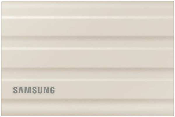 Внешний SSD-накопитель 2Tb Samsung T7 Shield MU-PE2T0K/WW (SSD) USB 3.2 Type C Бежевый 11700741