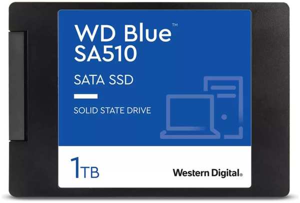 Внутренний SSD-накопитель 1000Gb Western Digital Blue (WDS100T3B0A) SATA3 2.5″ 11701610