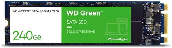 Внутренний SSD-накопитель 240Gb Western Digital (WDS240G3G0B) M.2 2280 SATA3