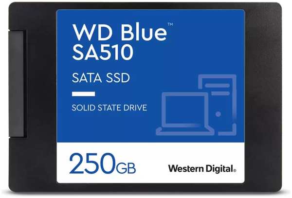 Внутренний SSD-накопитель 250Gb Western Digital Blue WDS250G3B0A SATA3 2.5″ 11701618