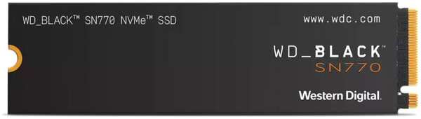 Внутренний SSD-накопитель 2000Gb Western Digital SN770 (WDS200T3X0E) M.2 2280 PCIe NVMe 4.0 x4